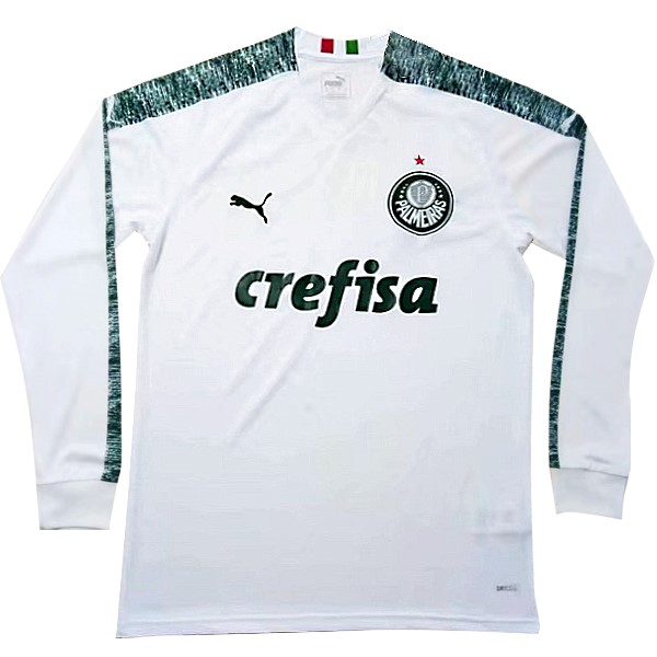 Camiseta Palmeiras 2ª ML 2019/20 Blanco